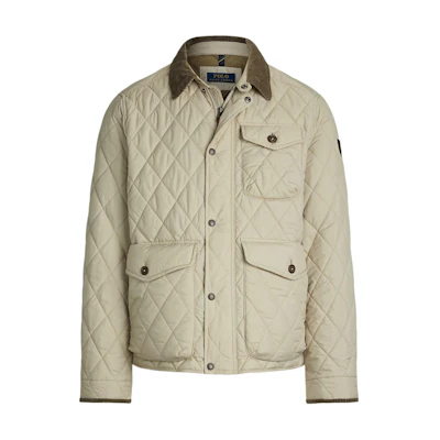 Polo Ralph Lauren Quilted Waterproof Long Sleeve Jacket Grey () 710847071013