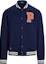 Order Polo Ralph Lauren RL Fleece Navy Jaket Baseball Bordir Outerwear 710959022001