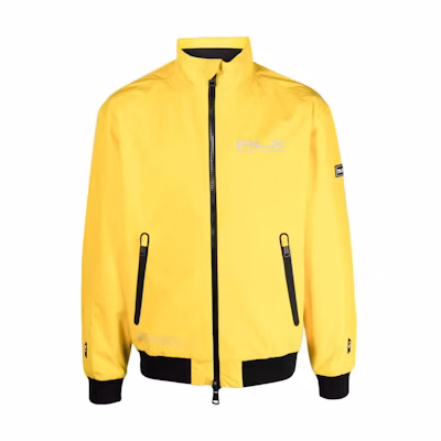 Polo Ralph Lauren RLX Letter Print Zip Track Jacket Yellow Men’s 784867543-002