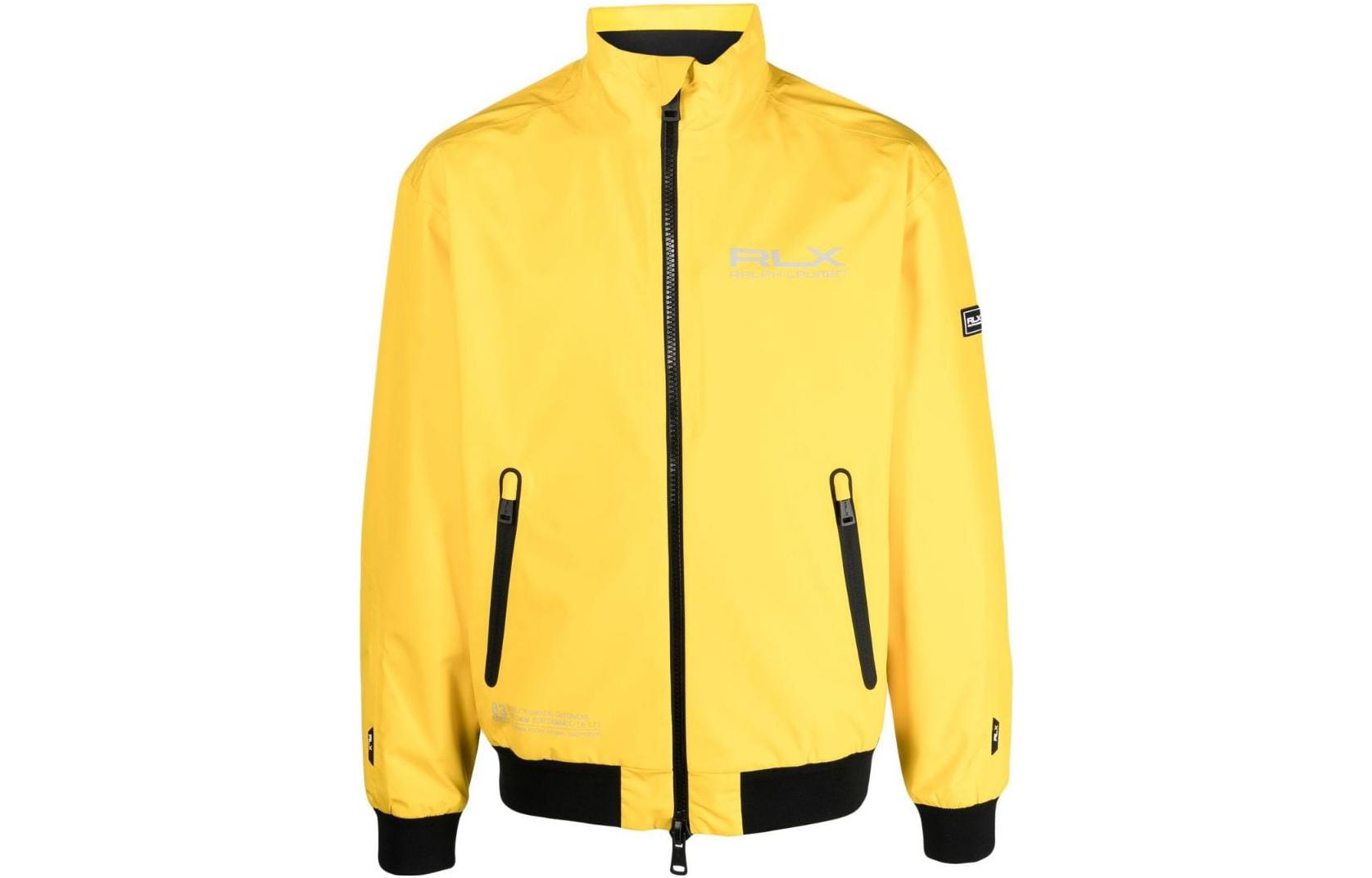 Order Polo Ralph Lauren RLX字母印花拉链夹克黄色男款 784867543-002