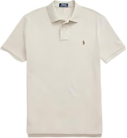 Polo Ralph Lauren Slim Fit Embroidered Pony Short Sleeve Polo Shirt Beige Men 710557751-048 Polo Ralph Lauren Slim Fit Embroidered Pony Short Sleeve Polo Shirt Beige Men 710557751-048