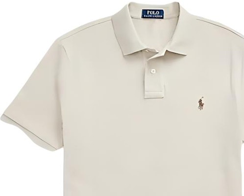 Polo Ralph Lauren Slim Fit Embroidered Pony Short Sleeve Polo Shirt Beige Men 710557751-048 Shop Polo Ralph Lauren Slim Fit Embroidered Pony Short Sleeve Polo Shirt Beige Men 710557751-048