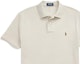 Shop Polo Ralph Lauren Slim Fit Embroidered Pony Short Sleeve Polo Shirt Beige Men 710557751-048