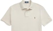 Sizing Polo Ralph Lauren Slim Fit Embroidered Pony Short Sleeve Polo Shirt Beige Men 710557751-048