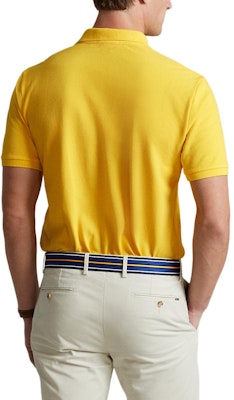 Polo Ralph Lauren Slim Fit Emblemático Pony Amarillo Camiseta Polo Hombre. MNPOKNI1N820497-700 Shop Polo Ralph Lauren Slim Fit Emblemático Pony Amarillo Camiseta Polo Hombre. MNPOKNI1N820497-700