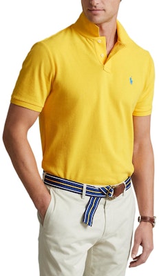 Polo Ralph Lauren Slim Fit Emblemático Pony Amarillo Camiseta Polo Hombre. MNPOKNI1N820497-700 Purchase Polo Ralph Lauren Slim Fit Emblemático Pony Amarillo Camiseta Polo Hombre. MNPOKNI1N820497-700