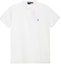 Order Polo Ralph Lauren Slim Fit Logo Embroidered Short Sleeve Polo Shirt Men White 710548797-001