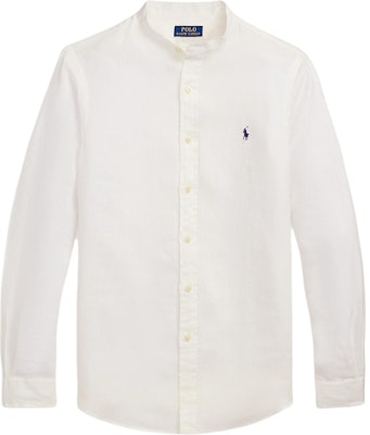 Polo Ralph Lauren 修身版長袖亞麻襯衫 白色 710968925-006 Buy Polo Ralph Lauren 修身版長袖亞麻襯衫 白色 710968925-006