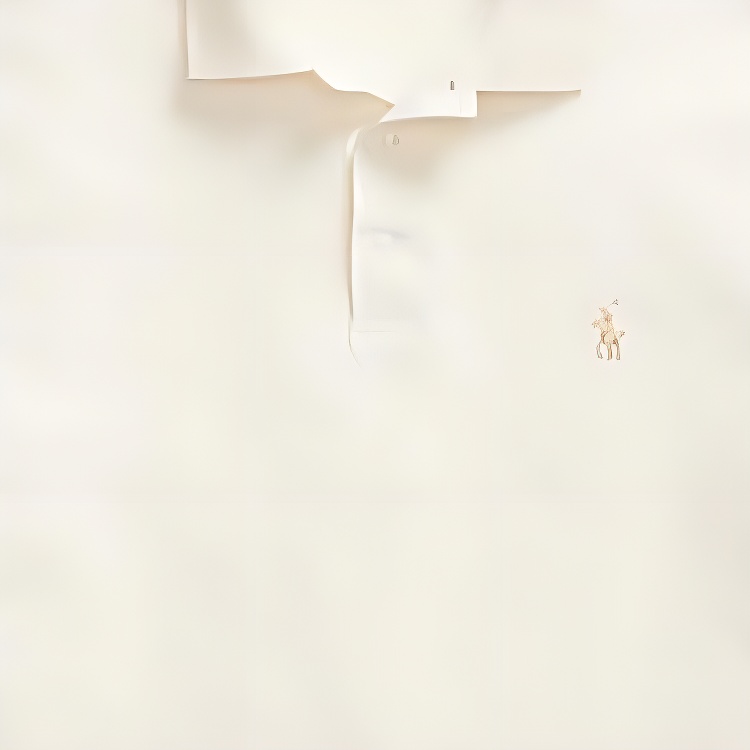 Polo Ralph Lauren Slim Fit Short Sleeve Button Polo Shirt Cream MNPOKNI1N823385-101 圖 3