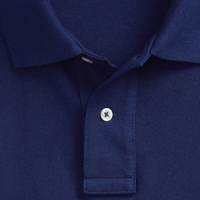 Polo Ralph Lauren Slim Fit Solid Logo Embroidered Polo Shirt Blue MNPOKNI1N820345-400 Details for Polo Ralph Lauren Slim Fit Solid Logo Embroidered Polo Shirt Blue MNPOKNI1N820345-400