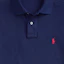 Sizing Polo Ralph Lauren Slim Fit Solid Logo Embroidered Polo Shirt Blue MNPOKNI1N820345-400