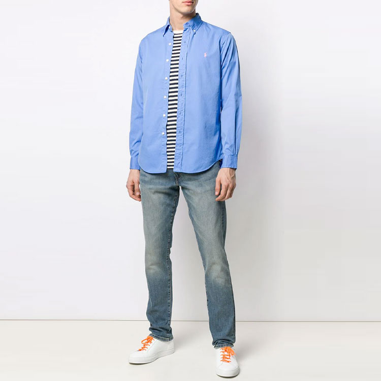 Purchase Polo Ralph Lauren Slim Fit Jeans Lelaki Denim Biru Vintage. 710613950-026