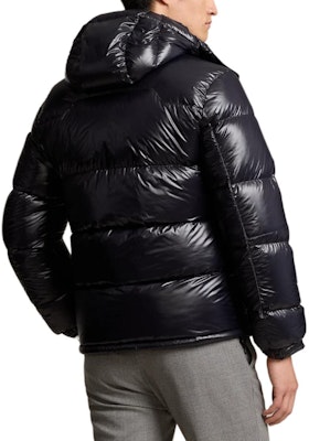 ポロ ラルフローレン スモールポニー 刺繍 シャイニー パファージャケット ブラック MNPOOTW16021456-001 Shop ポロ ラルフローレン スモールポニー 刺繍 シャイニー パファージャケット ブラック MNPOOTW16021456-001