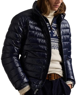 Polo Ralph Lauren 雪花图案半拉链高领针织毛衣 蓝色 100033169 Purchase Polo Ralph Lauren 雪花图案半拉链高领针织毛衣 蓝色 100033169