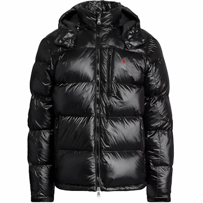 Polo Ralph Lauren 男士純黑色拉鏈羽絨外套 710950961002 Order Polo Ralph Lauren 男士純黑色拉鏈羽絨外套 710950961002