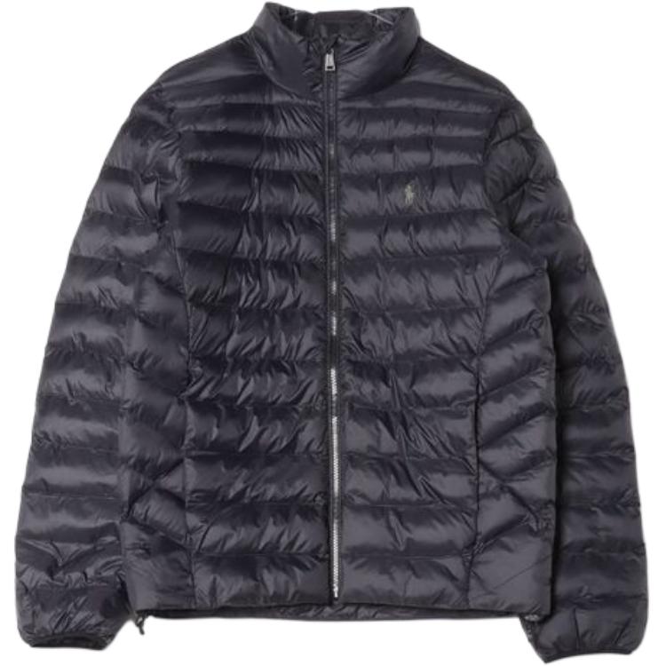 Polo Ralph Lauren Solid Black Zip Hoodie Jacket with Long Sleeves MNPOOTW16021438-001 圖 5