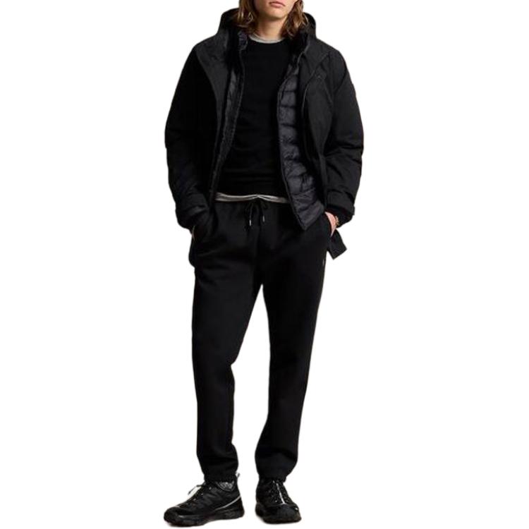 Polo Ralph Lauren Solid Black Zip Hoodie Jacket with Long Sleeves MNPOOTW16021438-001 圖 6