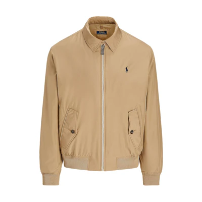 Polo Ralph Lauren Solid Brown Zip-Up Long Sleeve Jacket for Men 710938512-005