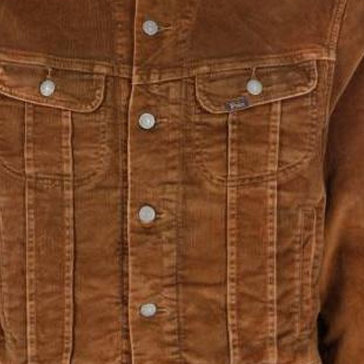 Cheap 폴로 랄프 로렌 솔리드 버튼업 롱슬리브 재킷 브라운 710890020-001