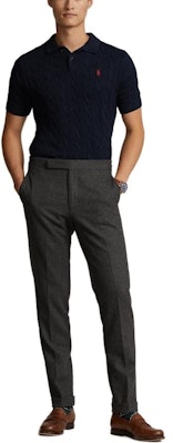 Polo Ralph Lauren 經典刺繡小馬深藍色電繡針織短袖POLO衫 T恤 MNPOSWE1N820014-400 Lookbook Polo Ralph Lauren 經典刺繡小馬深藍色電繡針織短袖POLO衫 T恤 MNPOSWE1N820014-400