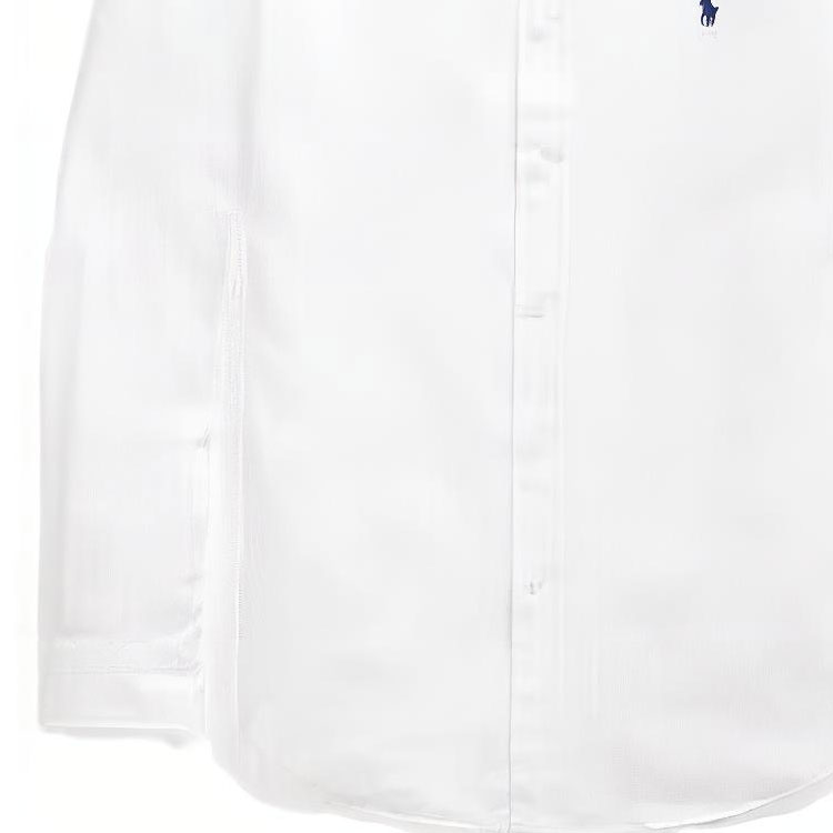 Polo Ralph Lauren Solid Color Casual Long Sleeve Shirt White () 710903588-002 圖 7