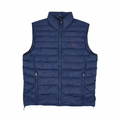Polo Ralph Lauren Solid Color Embroidered Logo Sleeveless Vest . 710845941-013