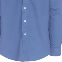 Purchase Polo Ralph Lauren 刺繡小馬標純色長袖襯衫 藍色 男款 710852165-003