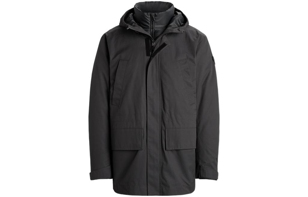 Polo Ralph Lauren Solid Color Hoodie Long Sleeve Jacket Mens Grey MNPOOTW16020894-020