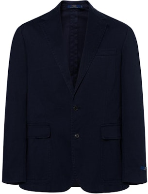 Polo Ralph Lauren 藍色純色長袖單排扣西裝外套 715754089-004 Buy Polo Ralph Lauren 藍色純色長袖單排扣西裝外套 715754089-004