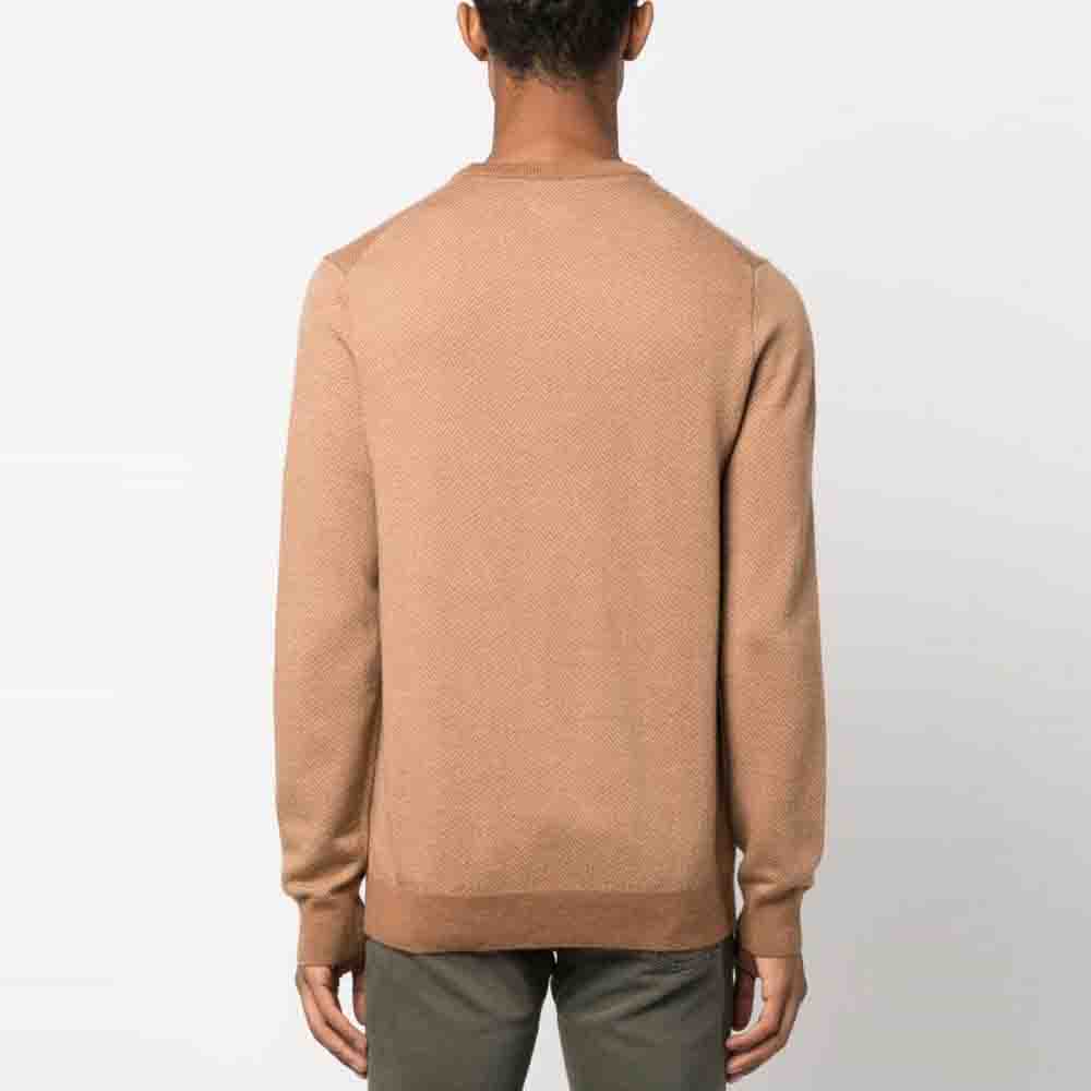 Polo Ralph Lauren Solid Crewneck Pullover Sweater Men’s Camel Brown. 710917042-001 圖 4