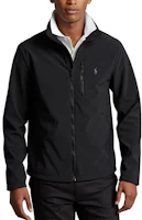 Polo Ralph Lauren Solid Embroidered Pony Casual Jacket Black Men 515303374-BLACK Polo Ralph Lauren Solid Embroidered Pony Casual Jacket Black Men 515303374-BLACK