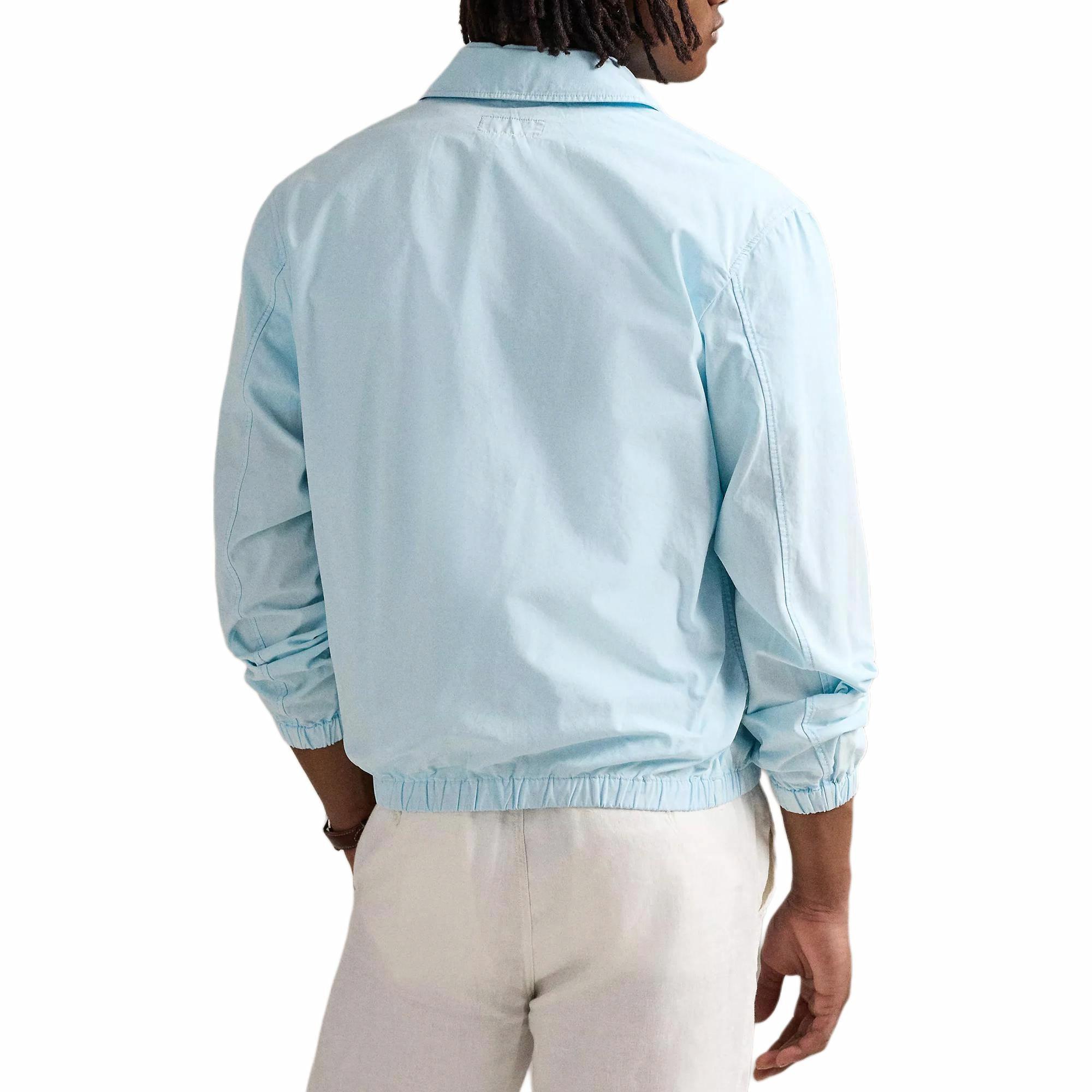 Polo Ralph Lauren Solid Embroidered Zip-Up Jacket Blue  Outerwear 710961831004 圖 3