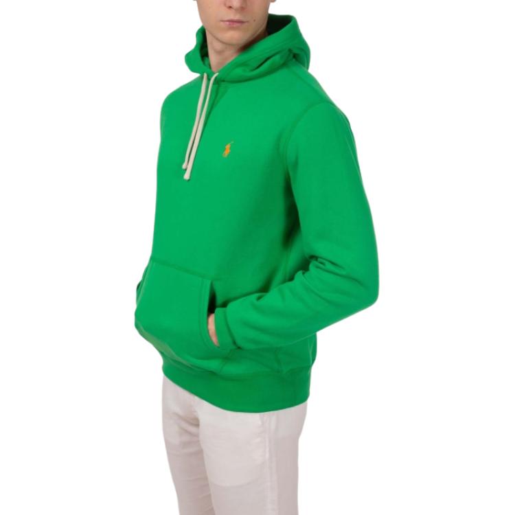 Purchase Polo Ralph Lauren 纯绿长袖连帽卫衣 710766778-088