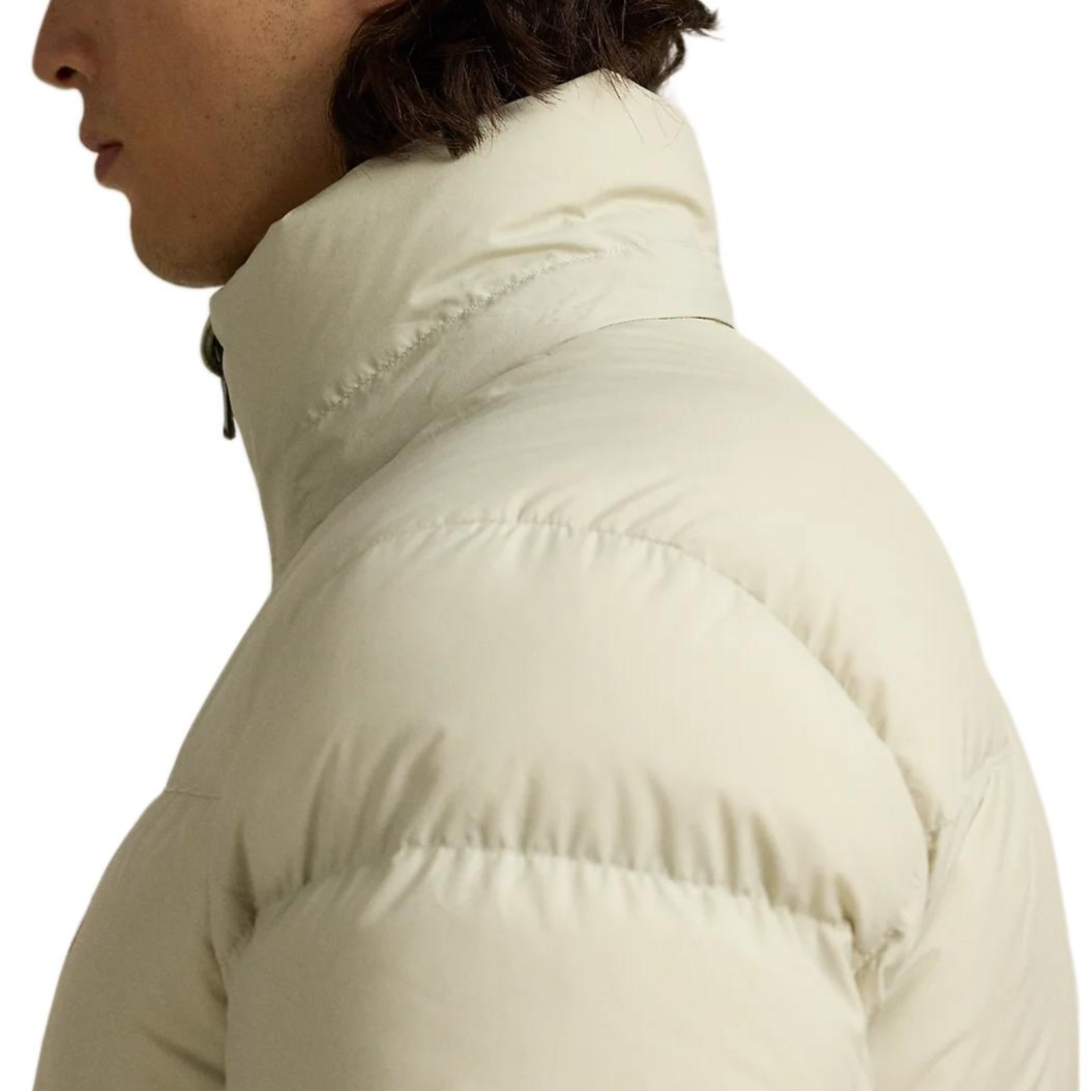 Polo Ralph Lauren Solid Half-Turtleneck Embroidered Long Sleeve Down Jacket Sand. MNPOOTW16021424 圖 7