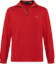 Buy 폴로 랄프 로렌 로고 자수 하프 집업 스웻셔츠 레드 남성용. 710857073-018