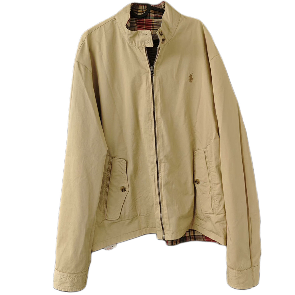 Polo Ralph Lauren Solid Harrington Jacket with Pony Embroidery Khaki (). 710933963-001 圖 2