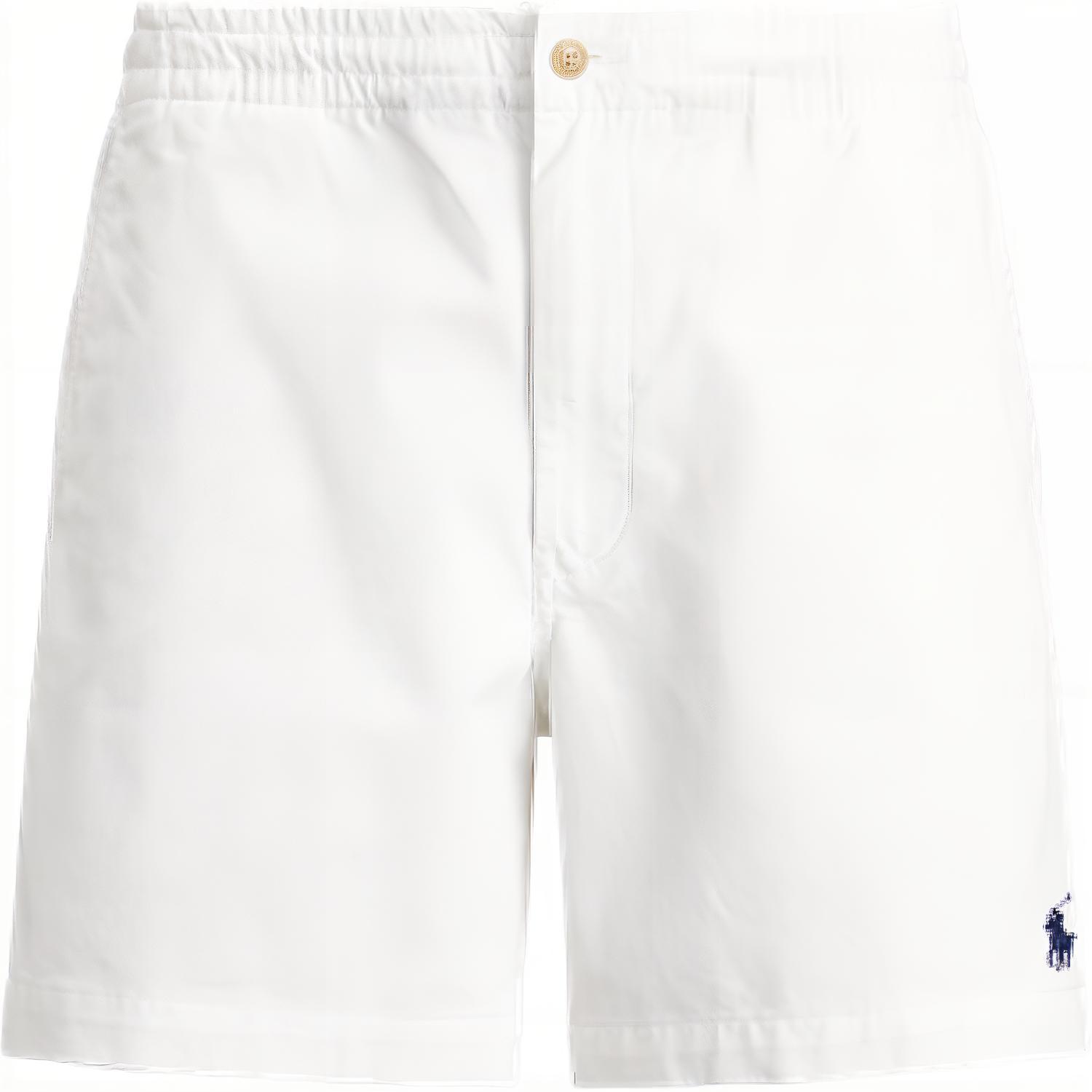 Polo Ralph Lauren Solid Logo Drawstring Fit Shorts Men’s White. MNPOSHO14G20012-100
