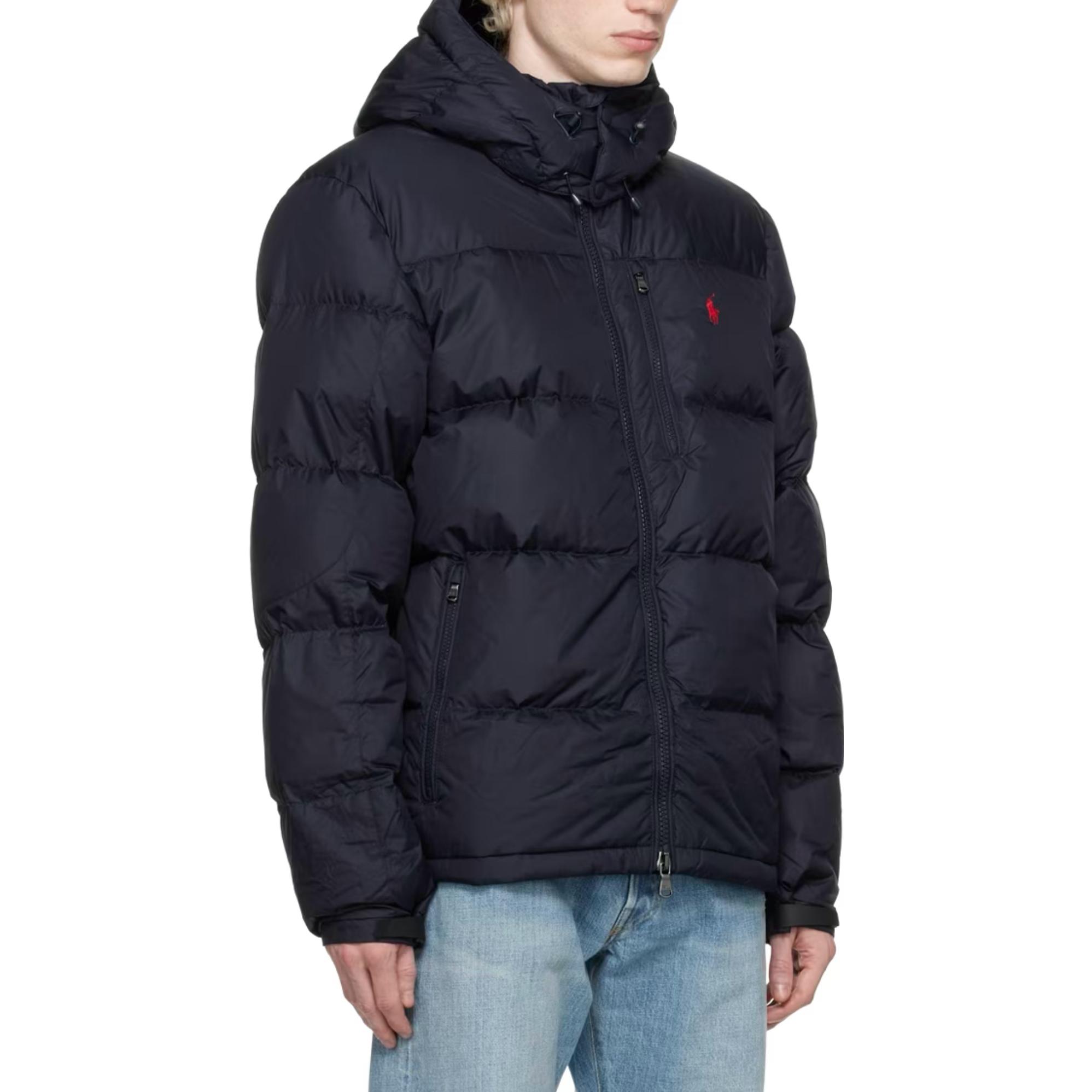 Polo Ralph Lauren Solid Logo Embroidered Hooded Down Jacket Men. 710731826-013 圖 6