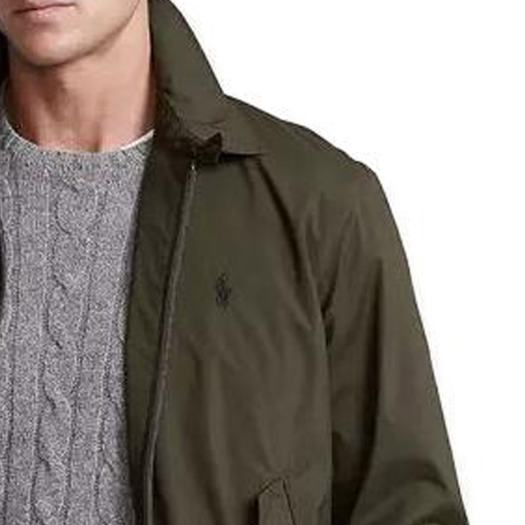 Polo Ralph Lauren Solid Logo Embroidered Jacket Military Green () 710832229-004 圖 5