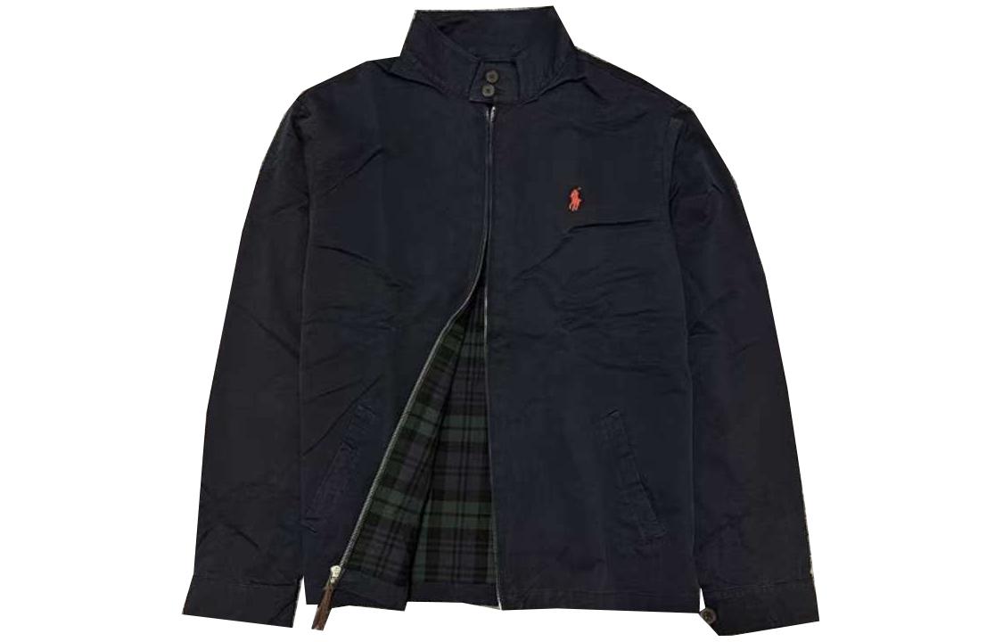 Polo Ralph Lauren Solid Logo Embroidered Jacket Navy Blue  710742183-001 圖 2