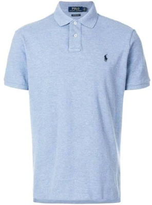 Polo Ralph Lauren 男士淺藍色刺繡標誌純色POLO衫 710666998-007 Order Polo Ralph Lauren 男士淺藍色刺繡標誌純色POLO衫 710666998-007