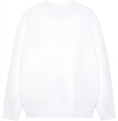 Polo Ralph Lauren Solid Logo Bordir Sweater Crewneck Putih. 710766772-009 Lookbook Polo Ralph Lauren Solid Logo Bordir Sweater Crewneck Putih. 710766772-009