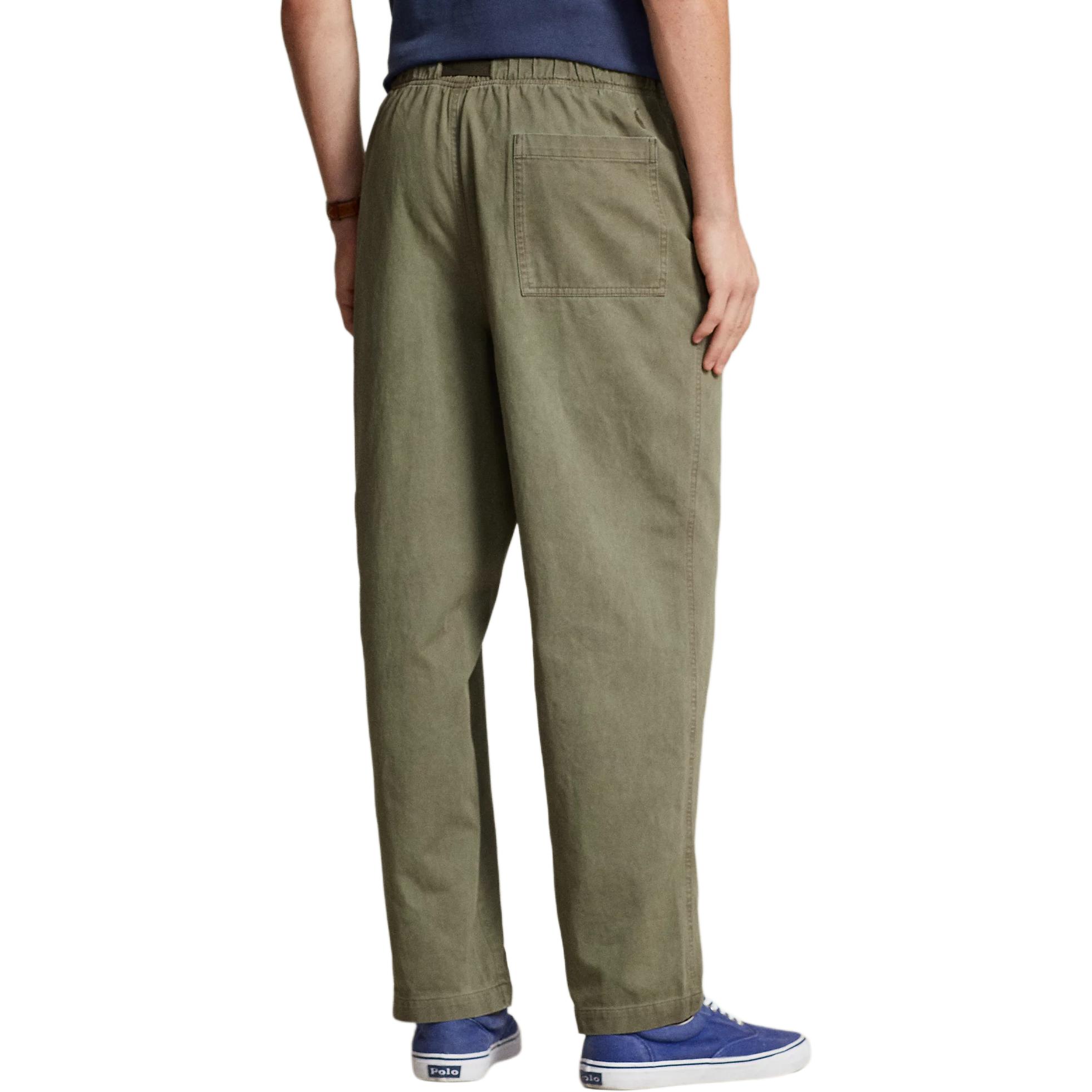 Purchase Polo Ralph Lauren Celana Hijau Santai Logo Bordir Fit Relax. 710917138-004