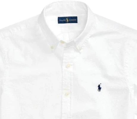 Polo Ralph Lauren Baju-T Lengan Pendek Logo Sulaman Putih 710874274-001 Details for Polo Ralph Lauren Baju-T Lengan Pendek Logo Sulaman Putih 710874274-001