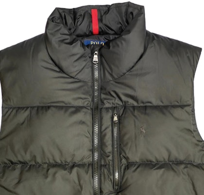 Polo Ralph Lauren男士黑色刺绣标志无袖羽绒马甲 710735163-003 Shop Polo Ralph Lauren男士黑色刺绣标志无袖羽绒马甲 710735163-003