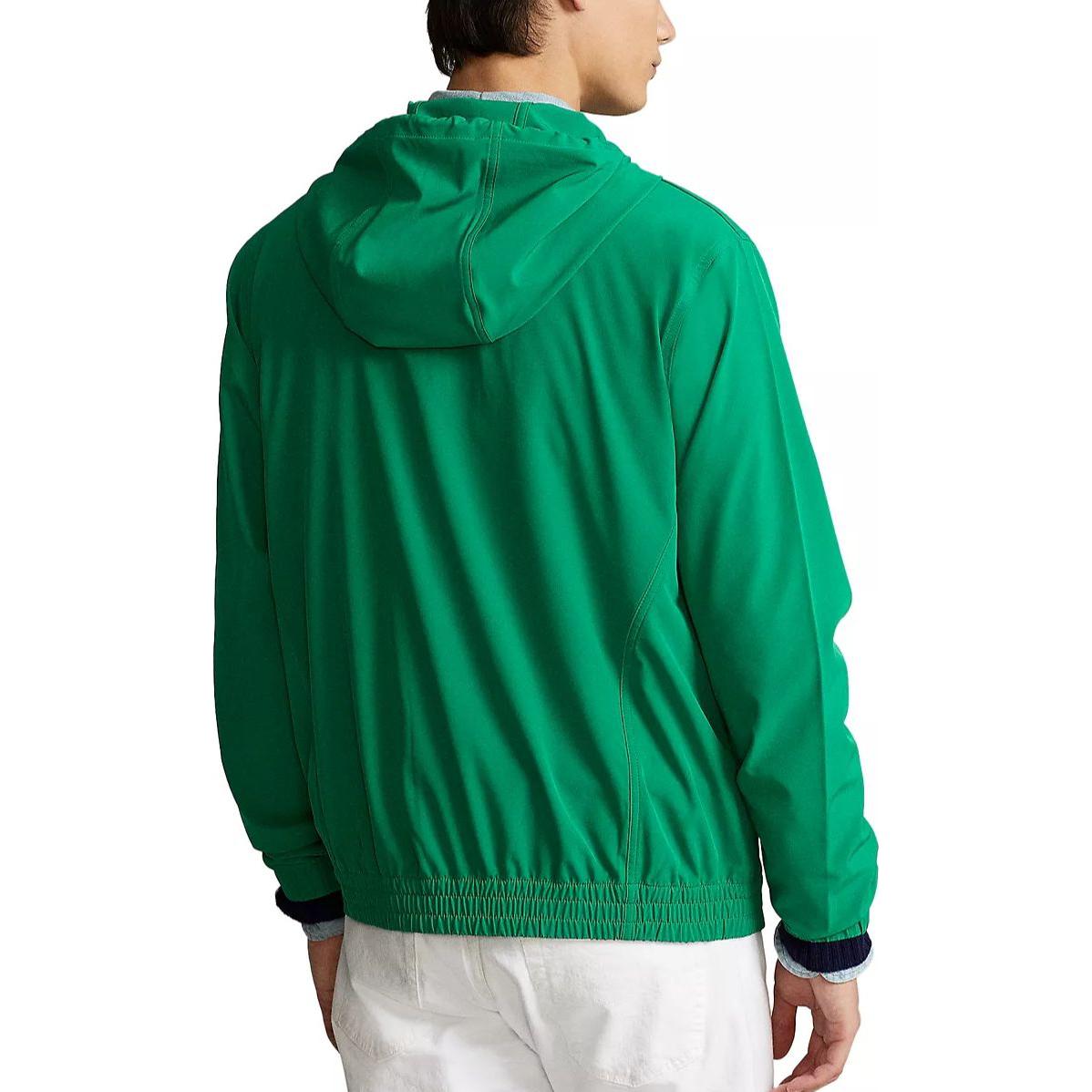 Polo Ralph Lauren Solid Logo Embroidered Zip Hoodie Jacket Green Men’s 710856289002 圖 4