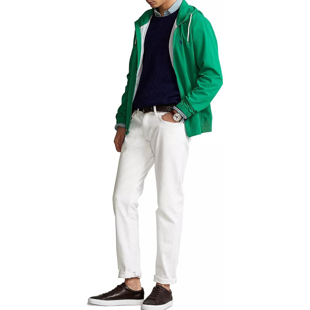 Polo Ralph Lauren Solid Logo Embroidered Zip Hoodie Jacket Green Men’s 710856289002 圖 5