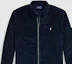 Lookbook Polo Ralph Lauren Solid Logo Embroidered Zip Jacket Navy Blue. MNPOWOV16821730-001