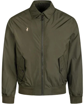 Polo Ralph Lauren Jaket Lengan Panjang Logo Bordir Resleting Hijau Pria. 710938512-004 Buy Polo Ralph Lauren Jaket Lengan Panjang Logo Bordir Resleting Hijau Pria. 710938512-004