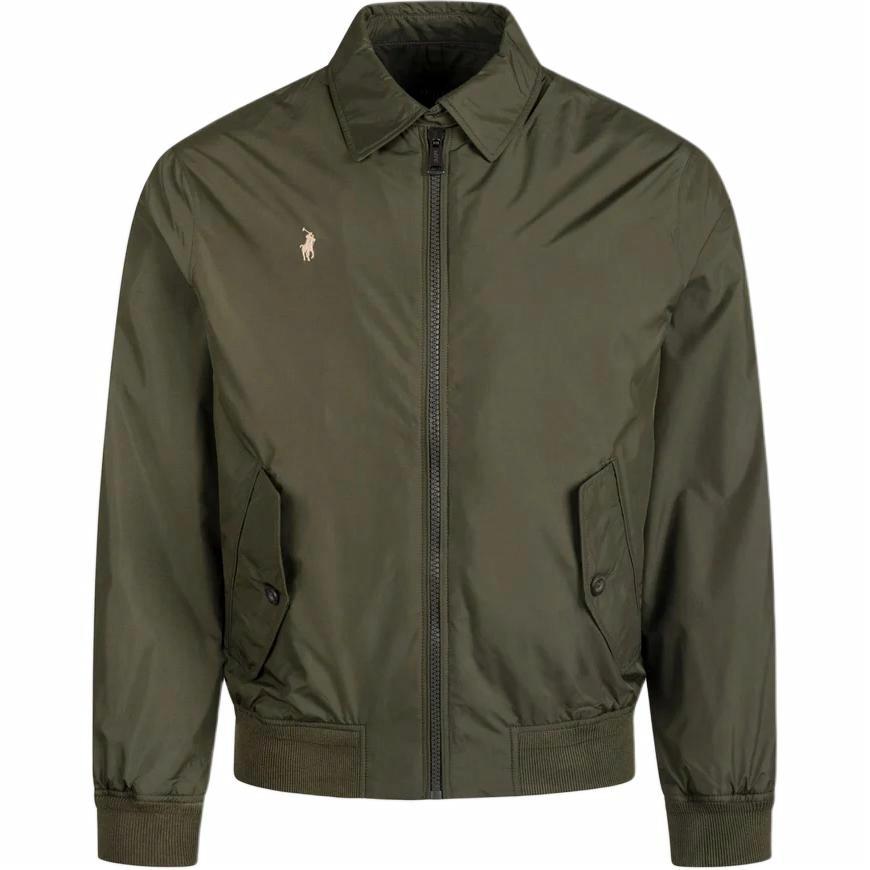 Polo Ralph Lauren Solid Logo Embroidered Zip Long Sleeve Jacket Green Men. 710938512-004 圖 2